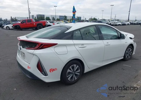 2018 Toyota Prius Prime Advanced из США, поврежденный, VIN JTDKARFP8J3079853
